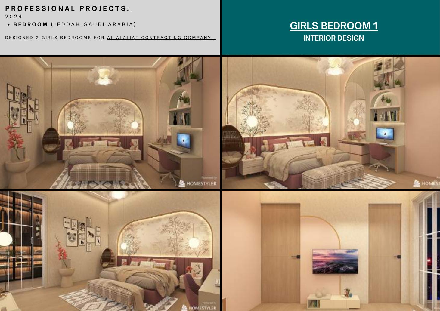 PDF page 14: Girls bedrooms, page 1 of 2