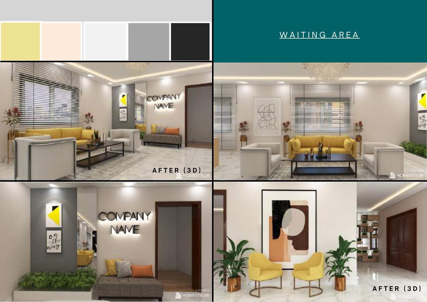 PDF page 42: Reception and waiting area, 4.5 × 6 m, page 2 of 2